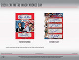2026 Leaf Metal Independence Day Founding Fathers Box 4 Cards Per Box