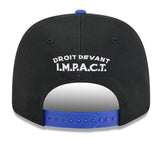 Men's CF Montreal New Era Black/Blue 2025 Jersey Hook 9SEVENTY Stretch-Snap Hat