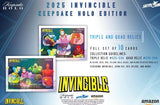 Keepsake Invincible 1st Edition Season 1 Holo Hobby Box 12 Packs Per Box, 4 Cards Per Pack