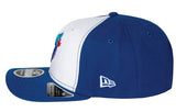 Men's Toronto Blue Jays New Era White/Royal Cooperstown Logo 9Seventy Stretch-Snap Hat