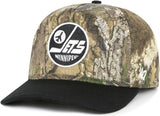 Men's Winnipeg Jets MLB Baseball RealTree APX '47 Hitch Snapback Hat