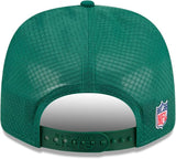 New York Jets New Era 2025 Sideline 9SEVENTY Adjustable Trucker Hat - Green