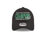 Saskatchewan Roughriders New Era 2025 Grey Cup Champions Black 9Forty Adjustable Hat