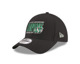 Saskatchewan Roughriders New Era 2025 Grey Cup Champions Black 9Forty Adjustable Hat