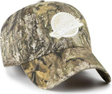 Men's Vancouver Canucks NHL Hockey RealTree APX '47 Clean Up Buckle Hat