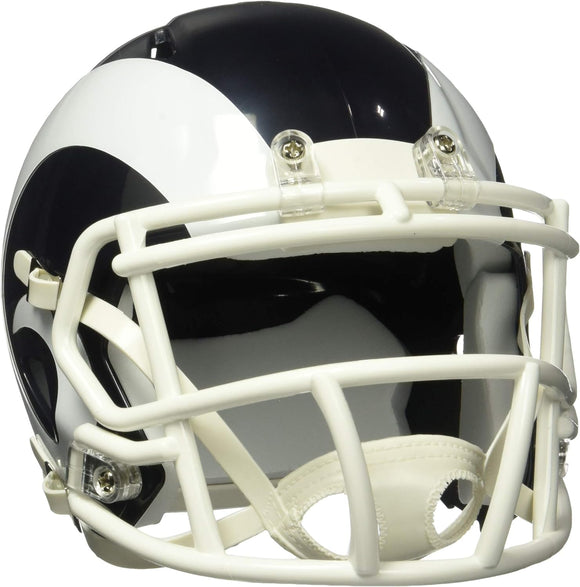 NFL Football Riddell Los Angeles Rams 2017-2019 Retro Mini Revolution Speed Replica Helmet