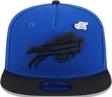 Men's New Era Blue/Black Buffalo Bills 2024 Inspire Change A-Frame 9FIFTY Snapback Hat