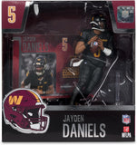 Jayden Daniels w/Alternate Black Uniform Washington Commanders NFL 7" Figure McFarlane's SportsPicks