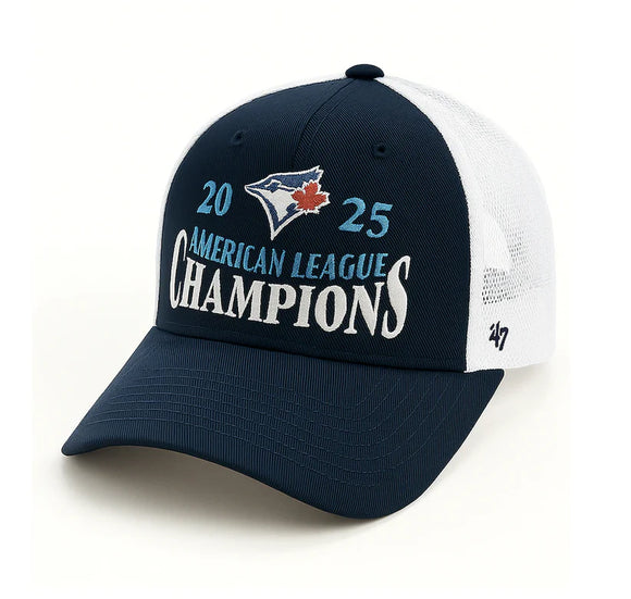 Toronto Blue Jays '47 Brand American League Champions 2025 Adjustable Trucker Hat