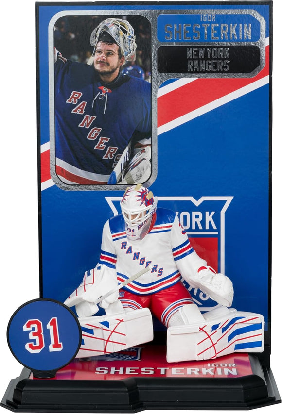 Igor Shesterkin New York Rangers McFarlane’s SportsPicks NHL Legacy Series Figure #18