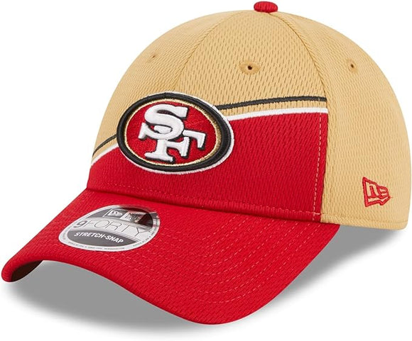 New Era NFL Men's San Francisco 49ers 2023 Sideline 9FORTY Adjustable Hat