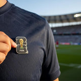 Official 2026 FIFA World Cup Edition - 35mm 2D Emblem Lapel Pin - Silver Colour