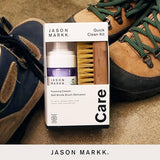 Jason Markk Quick Clean Kit - Foaming Shoe Cleaner & Soft Bristle Brush