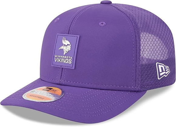 Minnesota Vikings New Era 2025 Sideline 9SEVENTY Adjustable Trucker Hat - Purple