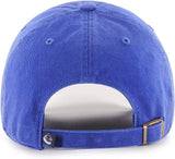 Men's Vancouver Canucks Team Colour 47 Brand Clean Up Adjustable Buckle Cap Hat