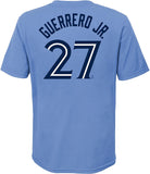 Toronto Blue Jays Vladimir Guerrero Jr. Nike Powder Blue Player Name & Number Infant T-Shirt
