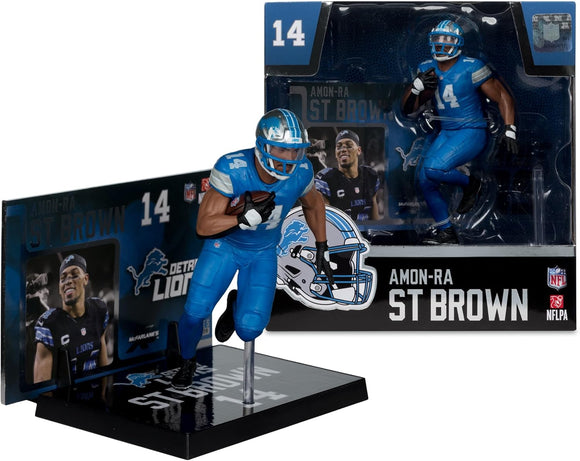 Amon-Ra St. Brown Detroit Lions NFL 7in Posed Figure McFarlane’s SportsPicks