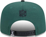 Men's New Era Green/Black Green Bay Packers 2024 Inspire Change A-Frame 9FIFTY Snapback Hat
