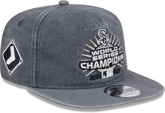 New Era MLB Chicago White Sox World Series Championship 2005 Pigment Dyed Golfer Snapback Hat