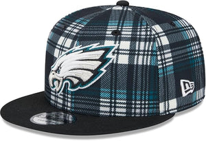 Philadelphia Eagles New Era 2024 Sideline Statement 9FIFTY Snapback Hat - Black