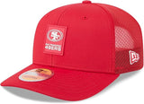 San Francisco 49ers New Era 2025 Sideline 9SEVENTY Adjustable Trucker Hat - Red