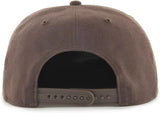 Men's Toronto Raptors MVP '47 Brand Chocolate Captain Adjustable Snapback Hat