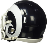 NFL Football Riddell Los Angeles Rams 2017-2019 Retro Mini Revolution Speed Replica Helmet