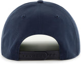 Men's 47 NCAA North Carolina Tar Heels Break Wood Suede Hitch Adjustable Snapback Hat - Navy