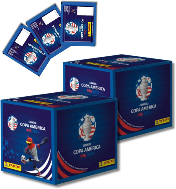 PANINI COPA America 2024 USA - Two Sticker Boxes (500 Stickers Total)