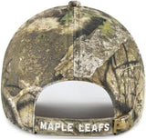 Men's Toronto Maple Leafs NHL Hockey RealTree APX '47 Clean Up Buckle Hat