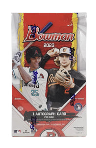 2023 Bowman Baseball Hobby Box 24 Packs Per Box, 10 Cards Per Pack