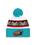 Men's Vancouver Memphis Grizzlies New Era Classic Knit Toque With Pom