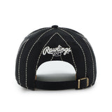 Men's Chicago White Sox '47 x Rawlings Pinstripe Hitch Adjustable Hat - Black/White