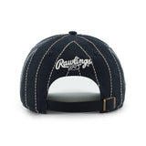 Men's New York Yankees '47 x Rawlings Pinstripe Hitch Adjustable Hat - Navy/White