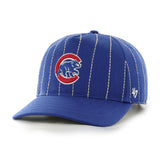 Men's Chicago Cubs '47 x Rawlings Pinstripe Hitch Adjustable Hat - Royal/White