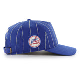 Men's Los Angeles Dodgers '47 x Rawlings Pinstripe Hitch Adjustable Hat - Royal/White