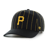 Men's Pittsburgh Pirates '47 x Rawlings Pinstripe Hitch Adjustable Hat - Black/Gold