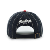 Men's St Louis Cardinals '47 x Rawlings Pinstripe Hitch Adjustable Hat - Black/Red