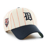 Men's Detroit Tigers '47 x Rawlings Pinstripe Clean Up Adjustable Hat - Natural/Navy