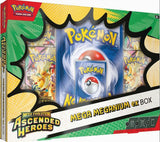Pokemon Mega Evolution: Ascended Heroes Mega Meganium/Emboar/Feraligatr ex 6-Box Case
