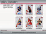 2026 Leaf Metal Sports Heroes Hobby Box 3 Cards Per Box