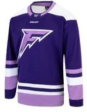 Minnesota Frost Adult Bauer Replica Home Purple PWHL Hockey Jersey - Blank