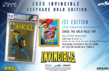 Keepsake Invincible 1st Edition Season 1 Holo Hobby Box 12 Packs Per Box, 4 Cards Per Pack