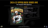 2025/26 Upper Deck Series 1 Hockey 4-Pack Blaster Box 4 Packs Per Box, 12 Cards Per Pack