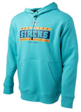 Men's New York Sirens PWHL Bauer Unisex Teal Core Ultimate Pullover Hoodie