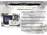 2023 Topps Inception Baseball Hobby Box 16 Boxes Per Case, 7 Cards Per Box