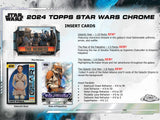 2024 Topps Star Wars Chrome Hobby Box 10 Packs per Box, 10 Cards per Pack