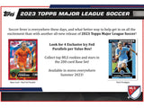2023 Topps MLS Major League Soccer 11-Pack Blaster Box 11 Packs per Box, 6 Cards per Pack