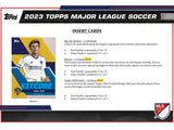 2023 Topps MLS Major League Soccer 11-Pack Blaster Box 11 Packs per Box, 6 Cards per Pack