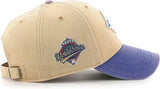 Men's '47 MLB Toronto Blue Jays Dusted Sedgwick MVP Adjustable Hat Khaki/Blue